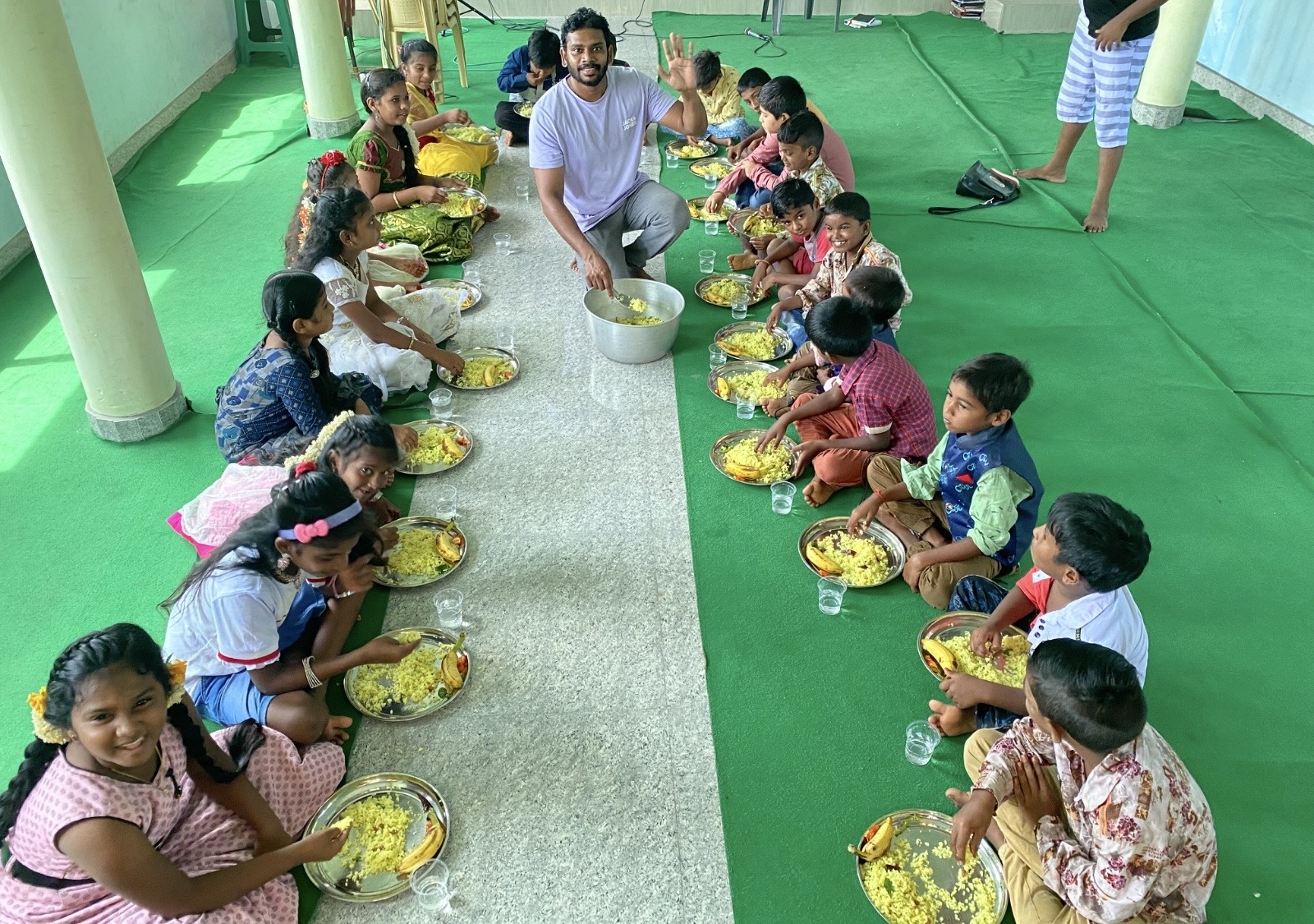 Feeding Orphans and poor children